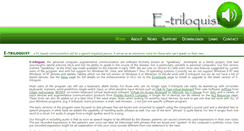 Desktop Screenshot of etriloquist.com